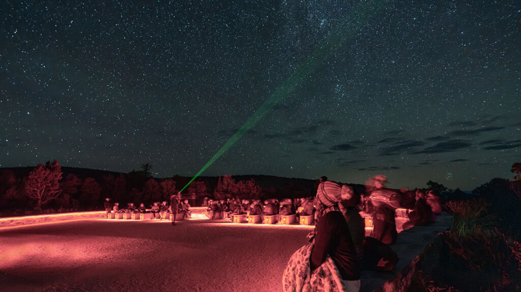 astronomy amphitheater for stargazing at great basin national park
