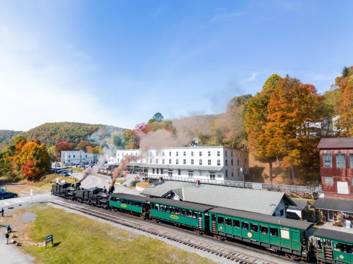 Cass scenic railroad state park, fall