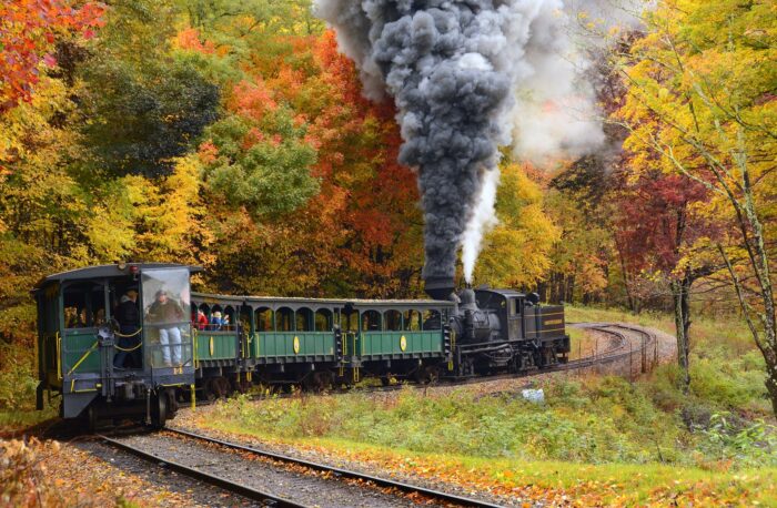 Cass scenic railroad state park, fall