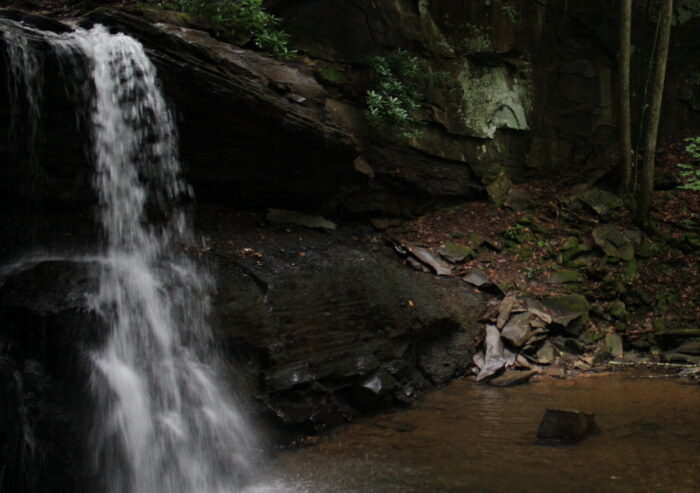 Holly River, Upper and Lower Falls