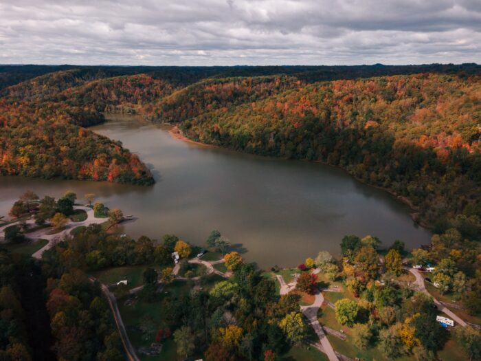 Beech Fork State Park, Fall