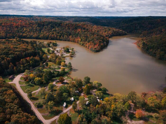 Beech Fork State Park, Fall