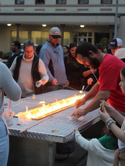 Making Smores