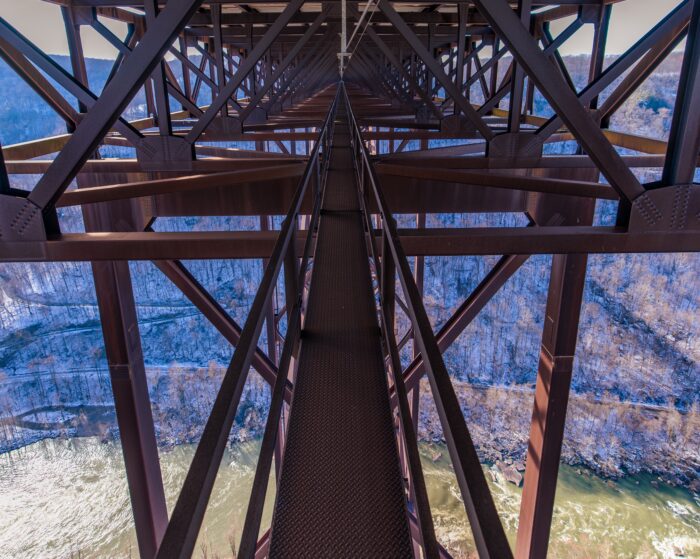 New River Gorge Bridge, Bridge Walk, Winter