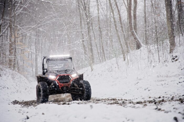 ATV, Hatfield McCoy Trails, winter