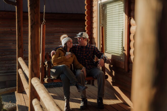 McDowell County, Ashland ATV Resort, couple, winter