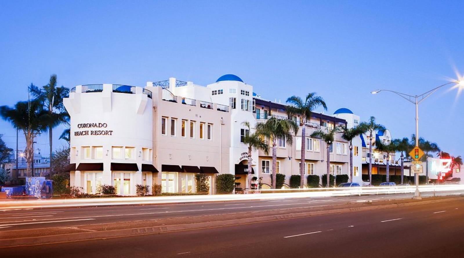 Front of Coronado Beach Resort